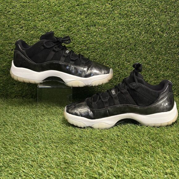 Nike Air Jordan 11 Retro Low \'Barons\' 528895-010 Size 11.5 main image 9